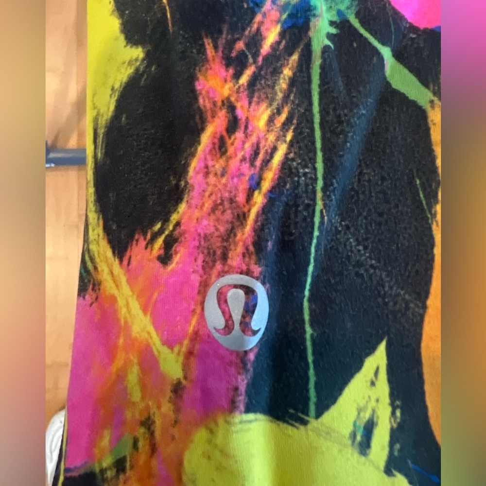 Multi colored lululemon leggings